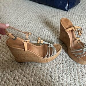 Coach Platform Wedges